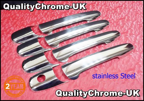 Chrome door handle cover 8pcs 4dr s.steel for ford flex 2009-2011