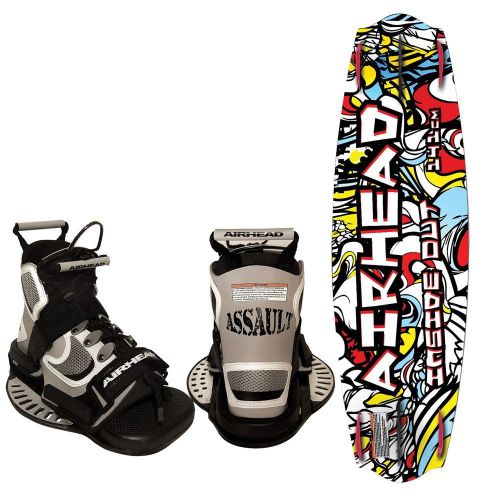 Airhead inside out wakeboard w/ assault bindings