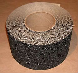 4&#034; x 60&#039; roll anti slip non skid grit stairs steps safety tape abrasive 60 grit
